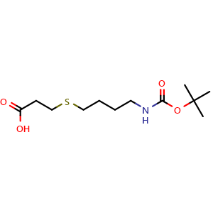 3 4 Tert Butoxy Carbonyl Amino Butyl Sulfanyl Propanoic Acid 95