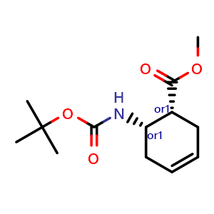 Methyl Cis 6 Tert Butoxy Carbonyl Amino Cyclohex 3 Ene 1 Carboxylate