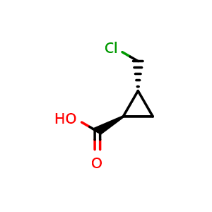 Trans 2 Chloromethyl Cyclopropanecarboxylic Acid 97 CAS 881649 76