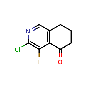 3-chloro-4-fluoro-7,8-dihydro-6H-isoquinolin-5-one 97% | CAS: AChemBlock