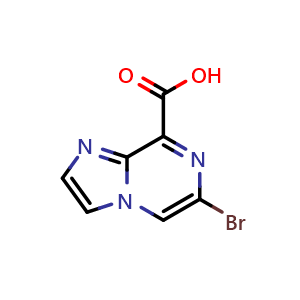 Bromoimidazo A Pyrazine Carboxylic Acid Cas