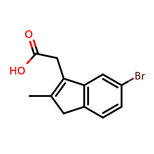 Bromo Methyl H Inden Yl Acetic Acid Cas