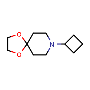 8 Cyclobutyl 1 4 Dioxa 8 Azaspiro 4 5 Decane 95 AChemBlock