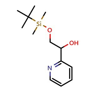 2 Tert Butyl Dimethyl Silyl Oxy 1 2 Pyridyl Ethanol 95 CAS