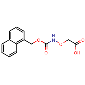 2-[[[(1-Naphthalenylmethoxy)carbonyl]amino]oxy]-Acetic acid