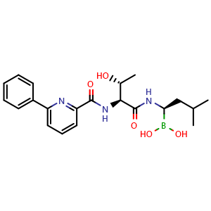 Chemical structure of CEP-18770 , CAS 847499-27-8, AChemBlock 10038
