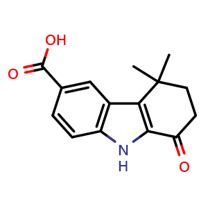 4,4-Dimethyl-1-oxo-2,3,4,9-tetrahydro-1H-carbazole-6-carboxylic acid