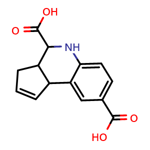 3a,4,5,9b-Tetrahydro-3H-cyclopenta[c]quinoline-4,8-dicarboxylic acid