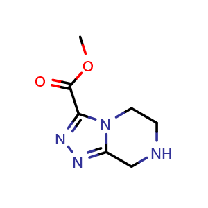 methyl 5,6,7,8-tetrahydro-[1,2,4]triazolo[4,3-a]pyrazine-3-carboxylate