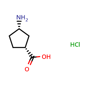 (1R,3S)-3-Aminocyclopentanecarboxylic acid hydrochloride