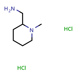 (1-methylpiperidin-2-yl)methanamine dihydrochloride