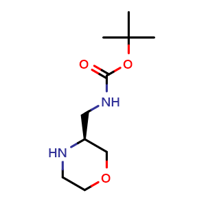 (S)-3-N-Boc-aminomethylmorpholine
