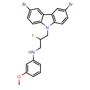 Chemical structure of P7C3-A20 , CAS 1235481-90-9, AChemBlock 10209