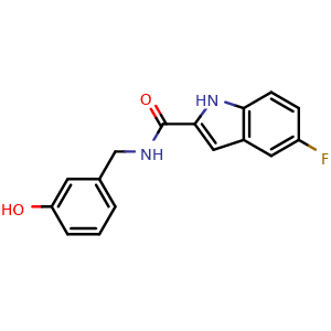 Chemical structure of KX1-004 , CAS 518058-84-9, AChemBlock 10217