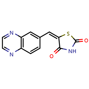 Chemical structure of AS-605240 , CAS 648450-29-7, AChemBlock 10270