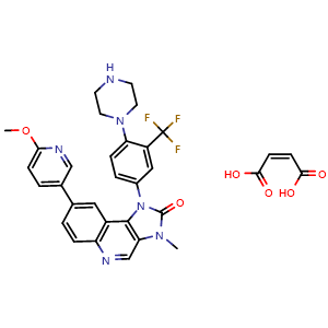 Chemical structure of BGT226 , CAS 1245537-68-1, AChemBlock 10292