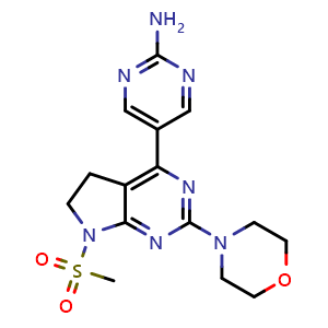Chemical structure of CH5132799 , CAS 1007207-67-1, AChemBlock 10302
