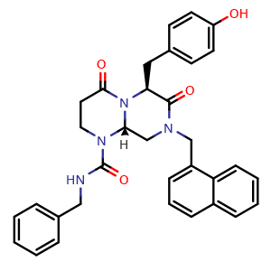Chemical structure of ICG-001 , CAS 780757-88-2, AChemBlock 10332