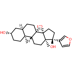 Chemical structure of Rostafuroxin , CAS 156722-18-8, AChemBlock 10371
