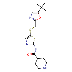 Chemical structure of SNS-032 , CAS 345627-80-7, AChemBlock 10384