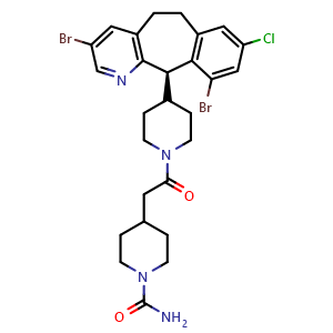Chemical structure of Lonafarnib , CAS 193275-84-2, AChemBlock 10424