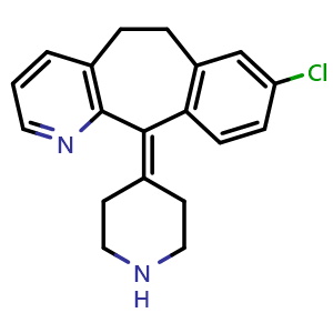Chemical structure of Desloratadine , CAS 100643-71-8, AChemBlock 10499