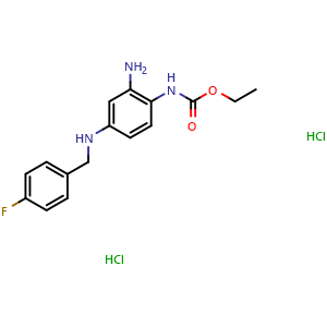Retigabine dihydrochloride