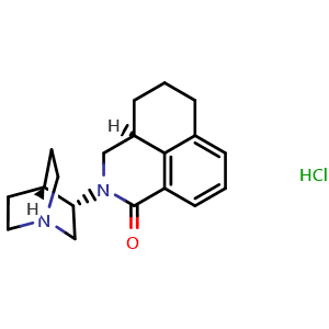 Chemical structure of Palonosetron hydrochloride , CAS 135729-62-3, AChemBlock 10531