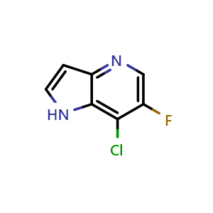7-Chloro-6-fluoro-1H-pyrrolo[3,2-B]pyridine