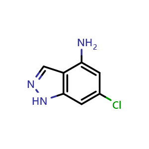 4-Amino-6-chloroindazole