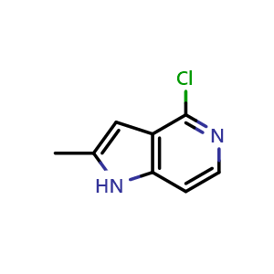 4-Chloro-2-methyl-5-azaindole