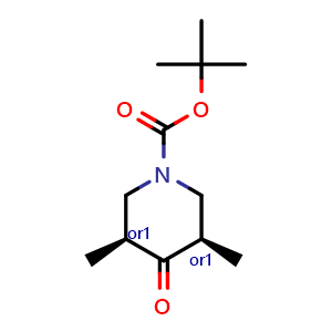 cis-Tert-butyl 3,5-dimethyl-4-oxopiperidine-1-carboxylate