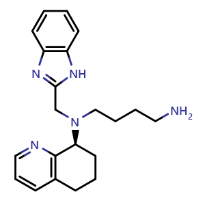 (S)-N1-((1H-benzo[d]imidazol-2-yl)methyl)-N1-(5,6,7,8-tetrahydroquinolin-8-yl)butane-1,4-diamine