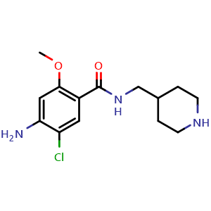 4-Amino-5-chloro-2-methoxy-N-((piperidin-4-yl)methyl)benzamide