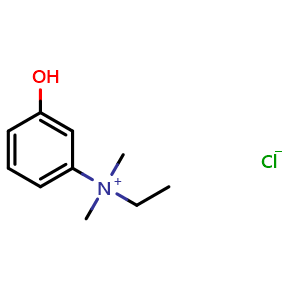 Chemical structure of Edrophonium chloride , CAS 116-38-1, AChemBlock 10651