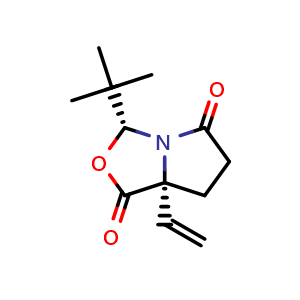 (3R,7aR)-3-(tert-butyl)-7a-vinyldihydro-1H,3H-pyrrolo[1,2-c]oxazole-1,5(6H)-dione