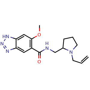 Chemical structure of Alizapride , CAS 59338-93-1, AChemBlock 10714