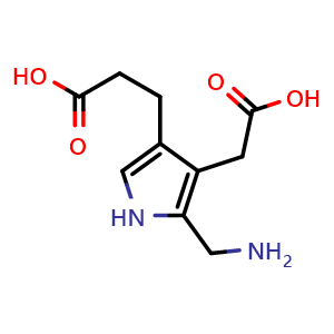 Chemical structure of Porphobilinogen , CAS 487-90-1, AChemBlock 10782
