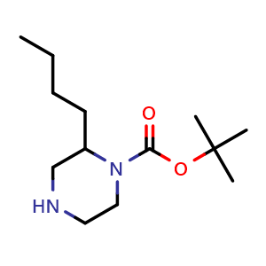 1-Boc-2-butyl-piperazine