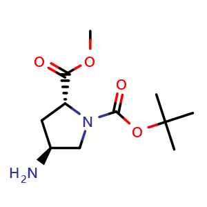 (2R,4S)-1-tert-Butyl 2-methyl 4-aminopyrrolidine-1,2-dicarboxylate