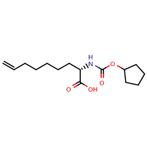 (S)-2-(Cyclopentyloxycarbonylamino)non-8-enoic acid