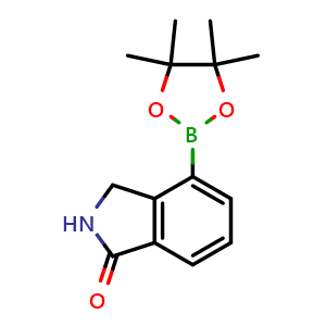4-(4,4,5,5-tetramethyl-1,3,2-dioxaborolan-2-yl)isoindolin-1-one