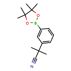2-Methyl-2-[3-(4,4,5,5-tetramethyl-[1,3,2]dioxaborolan-2-yl)-phenyl]-propionitrile