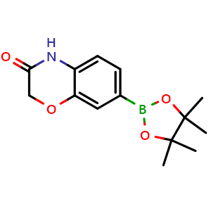 7-(4,4,5,5-Tetramethyl-[1,3,2]dioxaborolan-2-yl)-4H-benzo[1,4]oxazin-3-one