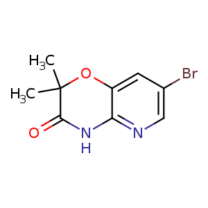 7-Bromo-2,2-dimethyl-2H-pyrido[3,2-b][1,4]oxazin-3(4H)-one