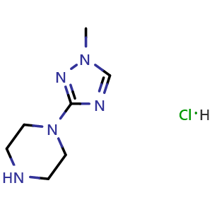 1-(1-Methyl-1H-[1,2,4]triazol-3-yl)-piperazine hydrochloride