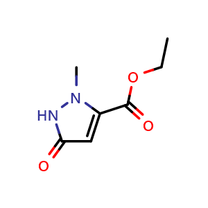 2,5-Dihydro-2-methyl-5-oxo-1H-pyrazole-3-carboxylic acid ethyl ester