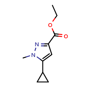 Ethyl 5-cyclopropyl-1-methyl-1H-pyrazole-3-carboxylate