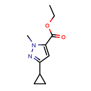 Ethyl 3-cyclopropyl-1-methyl-1H-pyrazole-5-carboxylate