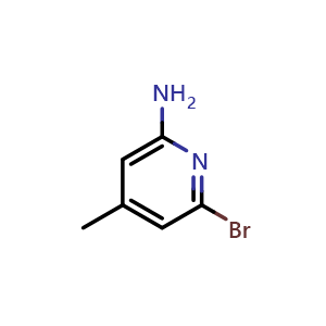2-Bromo-4-methyl-6-aminopyridine